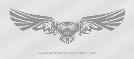 Tribal Owl Decal
